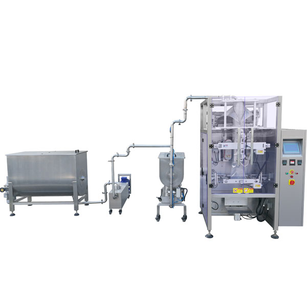 辣椒醬生產(chǎn)線設(shè)備-袋裝辣椒醬包裝機械